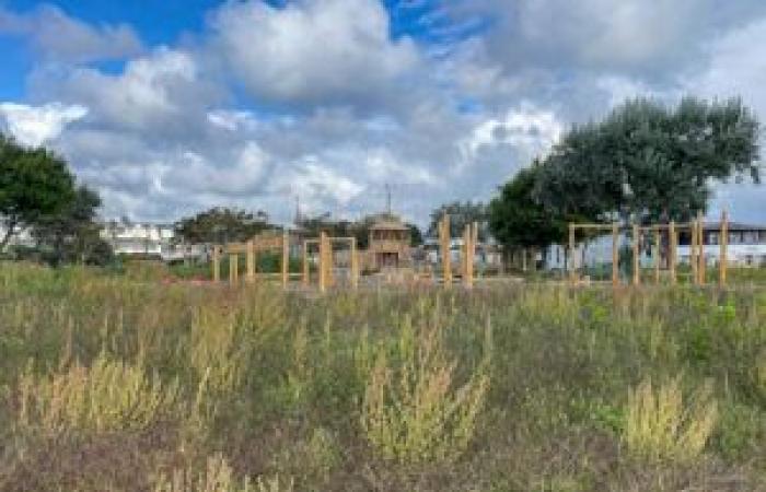 Work is progressing at Parc de l’Océan