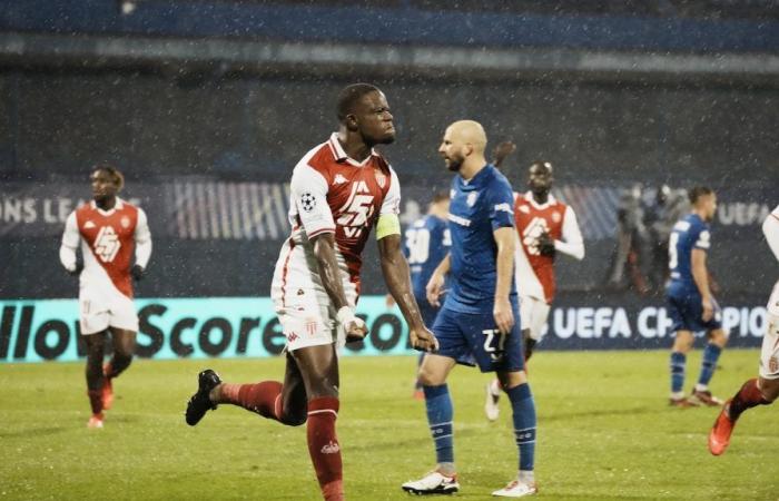 L’AS Monaco égalise en fin de match contre le Dinamo Zagreb