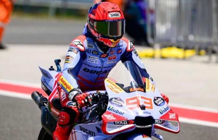 Ducati analyse la panne moteur inhabituelle de Márquez