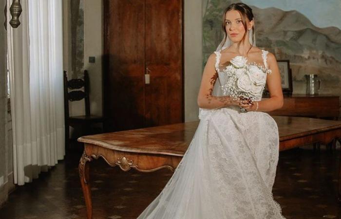 Découvrez les secrets de la robe de mariée de Millie Bobby Brown pour son mariage avec Jake Bongiovi