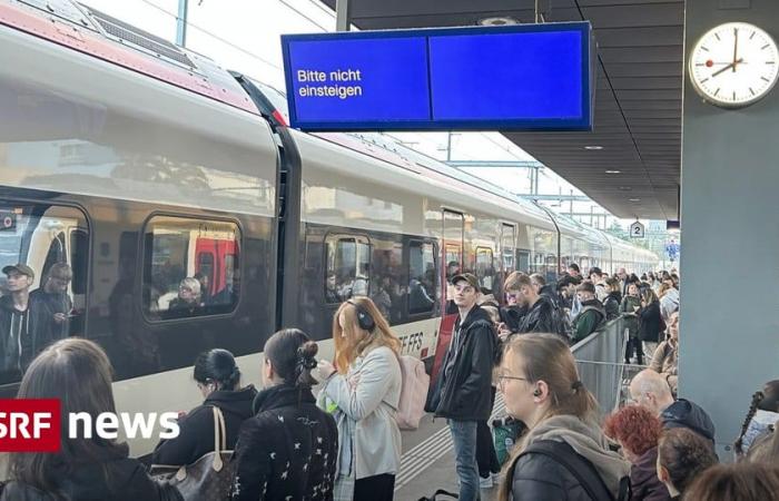 Au milieu du trafic pendulaire – la ligne CFF de Zurich à Berne a été interrompue pendant cinq heures – Actualité