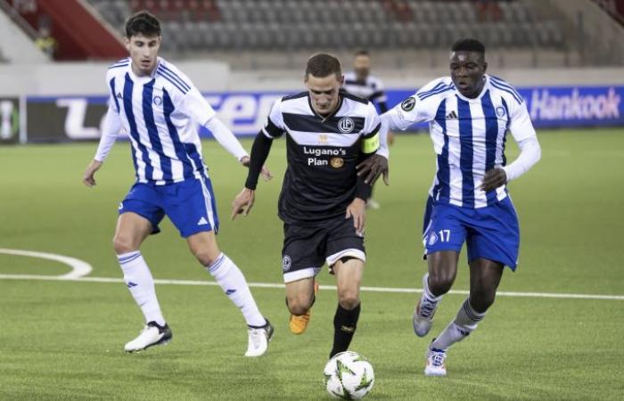 Le FC Lugano bat à juste titre le HJK Helsinki 3-0 en Conference League