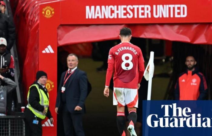 Tottenham humilie Manchester United alors que Bruno Fernandes est expulsé