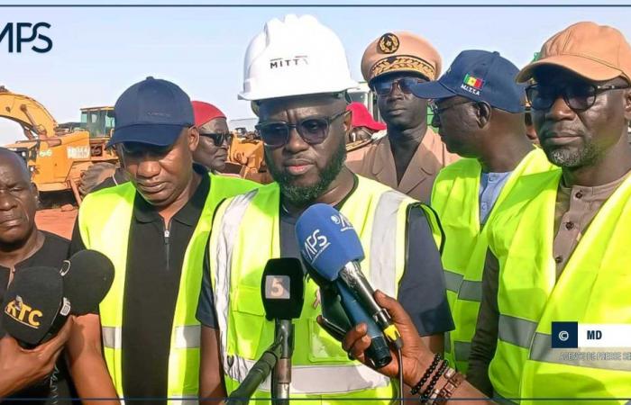 Malick Ndiaye annonce l’accélération des travaux de la route Dandé Mayo – Agence de presse sénégalaise