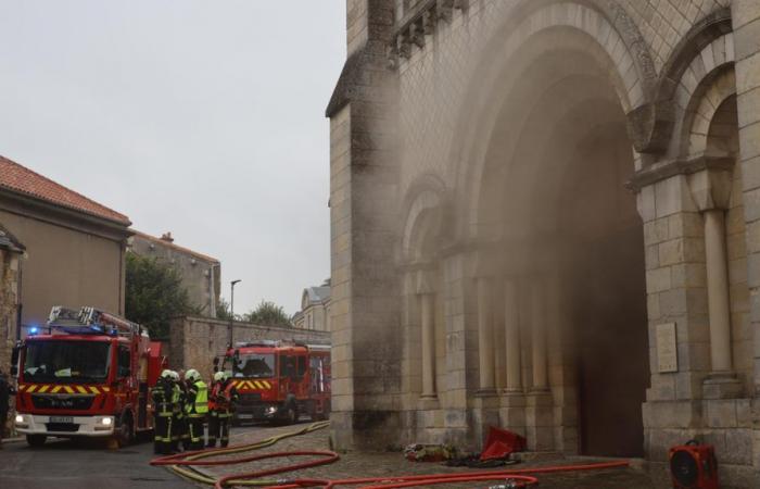 Incendie de l’église Saint-Hilaire de Poitiers : une enquête ouverte