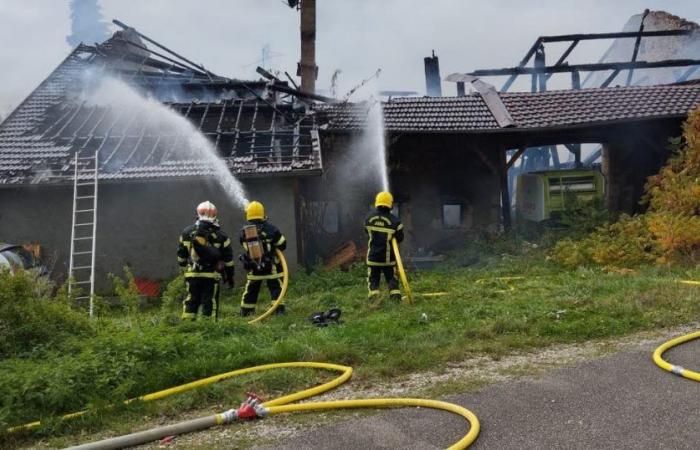 J’ai juré. Un incendie ravage une maison d’habitation à Chapois