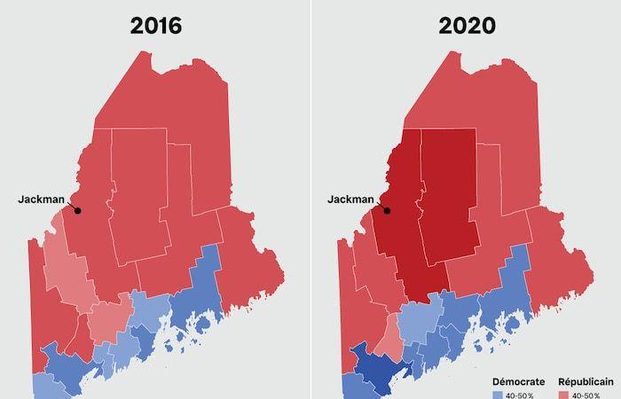 Jackman, Maine : l’arrière-pays de Trump à la frontière de la Beauce