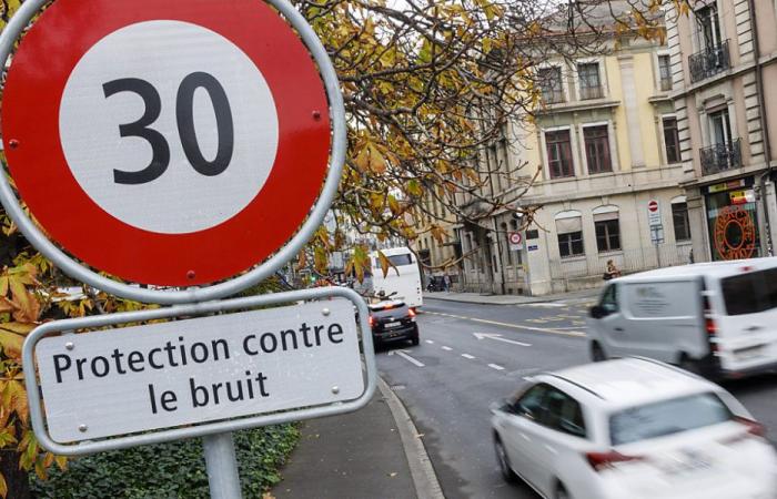 Le Grand Conseil genevois ralentit à 30 km/h