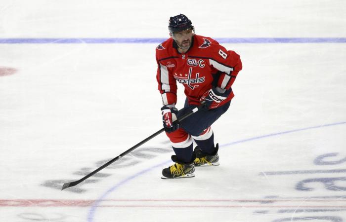 Alex Ovechkin est à 42 buts de battre le record de Wayne Gretzky