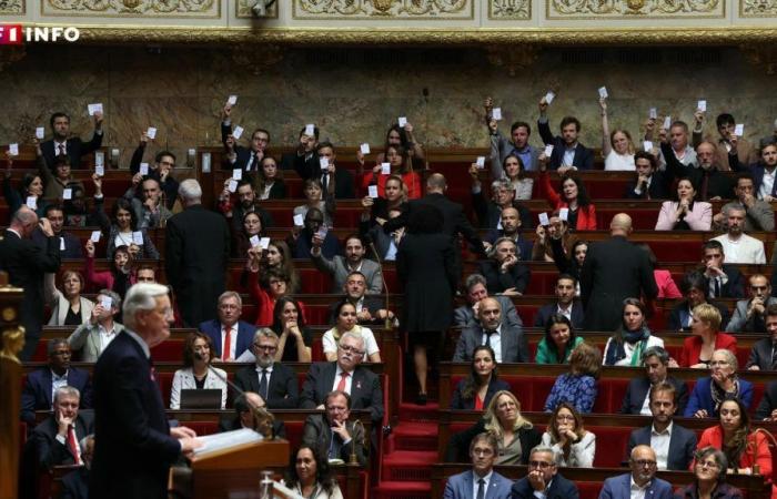 Le PFN dépose une motion de censure contre Michel Barnier, la première depuis sa nomination