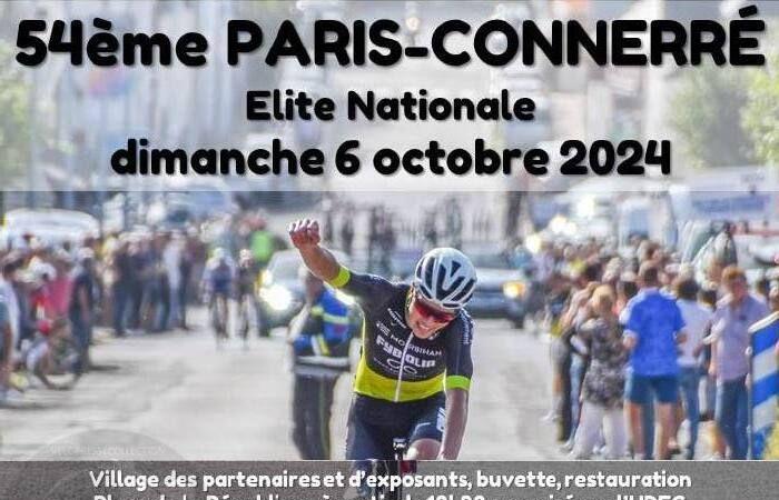 Paris-Connerré 6 octobre 2024 participants à la course cycliste