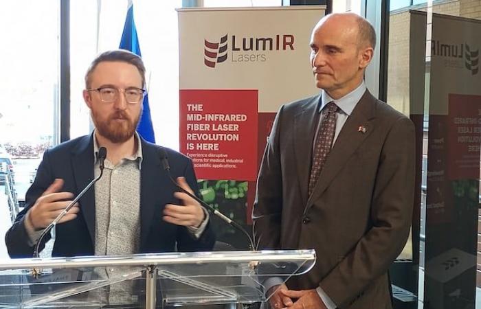 Ottawa prête un million à LumiR Lasers