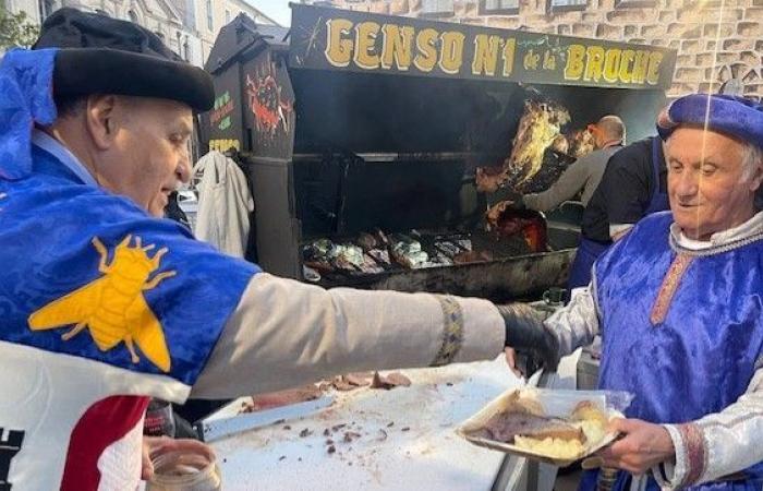 750 personnes ont dégusté le traditionnel bœuf rôti à la broche de la semaine Cévenole d’Alès