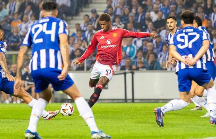 ten Hag explique pourquoi il a remplacé Rashford à la mi-temps malgré son but