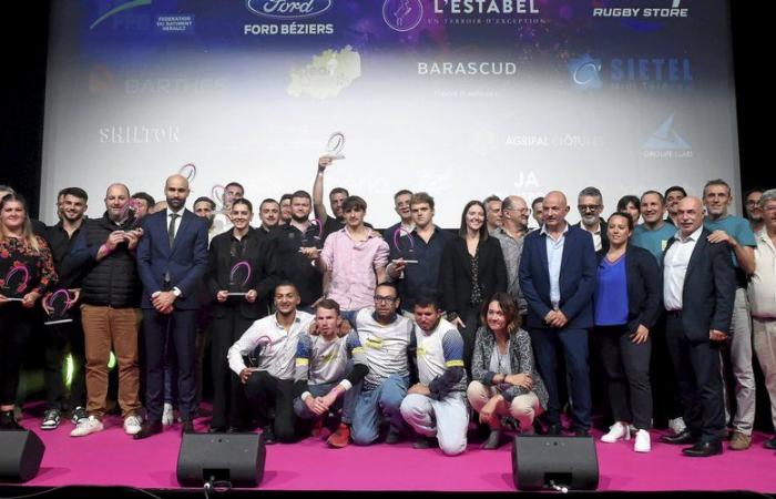 EN IMAGES. Découvrez tous les lauréats de la 3ème édition des Trophées Hérault Amateur Rugby et revivez la soirée à Béziers