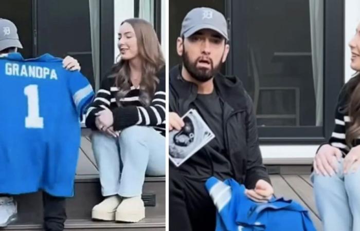 Eminem fond en larmes après avoir appris qu’il allait devenir grand-père dans une vidéo émouvante