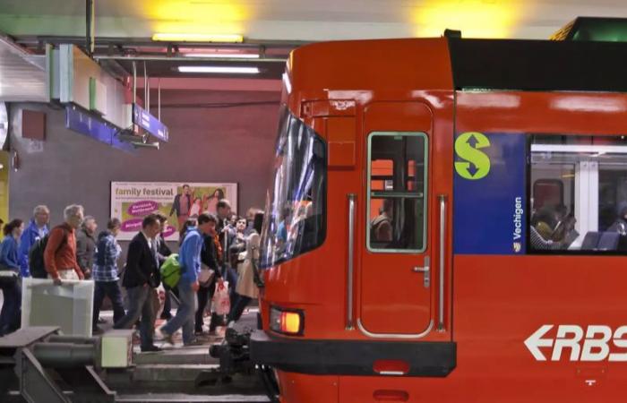 Le trafic ferroviaire RBS entre Berne et Worblaufen à nouveau paralysé