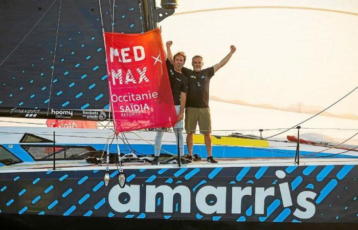 Achille Nebout et Gildas Mahé arrachent la victoire en Class40