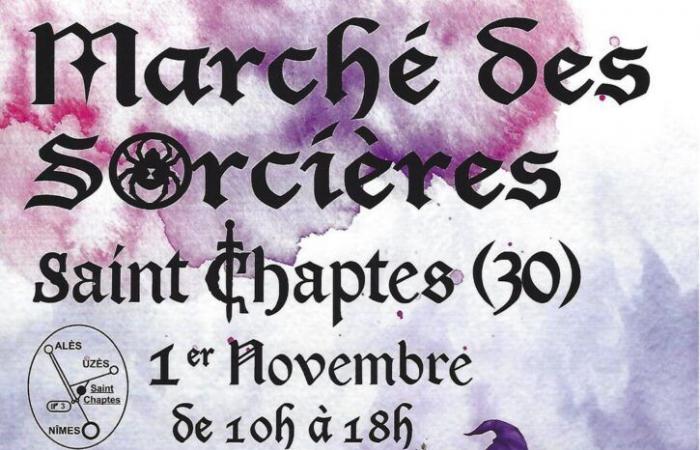 le célèbre Marché des Sorcières de Saint-Chaptes revient le vendredi 1er novembre 2024