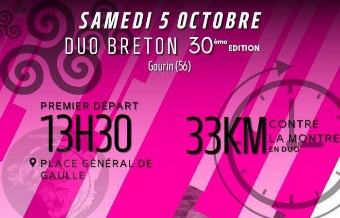 Gourin Le Duo Breton October 5, 2024 cycle race entrants