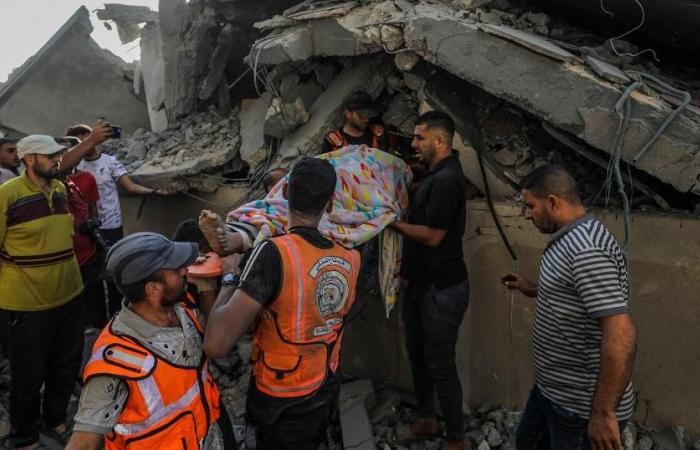 A Gaza, la protection civile se bat depuis un an pour venir en aide aux victimes