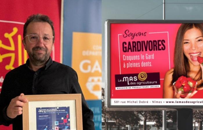 Lionel Janondy reçoit le prix du Club de la Presse