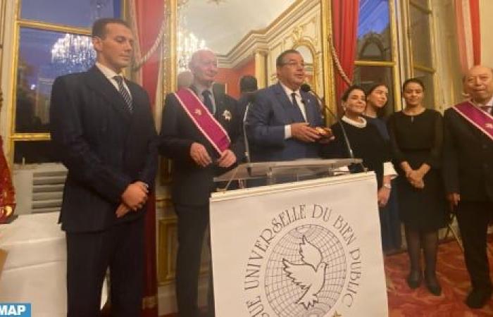 Cérémonie à Paris en hommage à des personnalités marocaines et internationales engagées pour le bien public