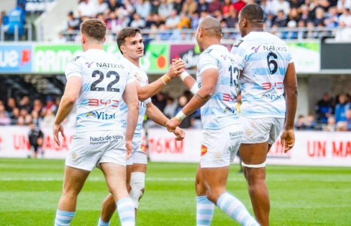 dans la douleur, le Racing 92 s’impose à Vannes