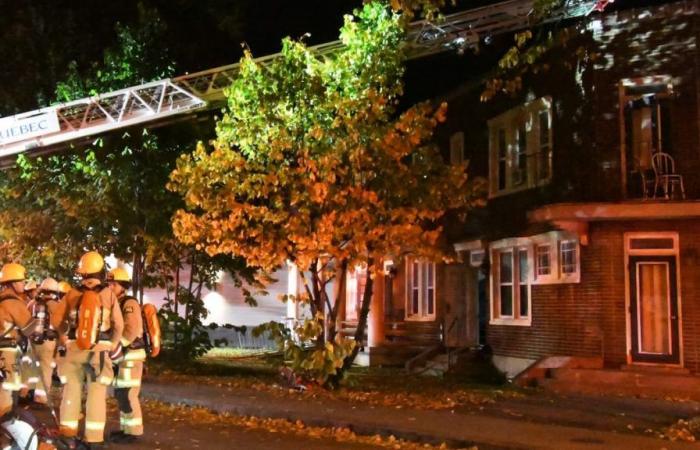 un incendie criminel ravage une maison de chambres