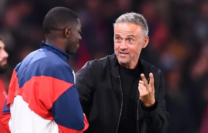 Les brèves explications de Luis Enrique sur le retour de Dembélé dans le groupe parisien