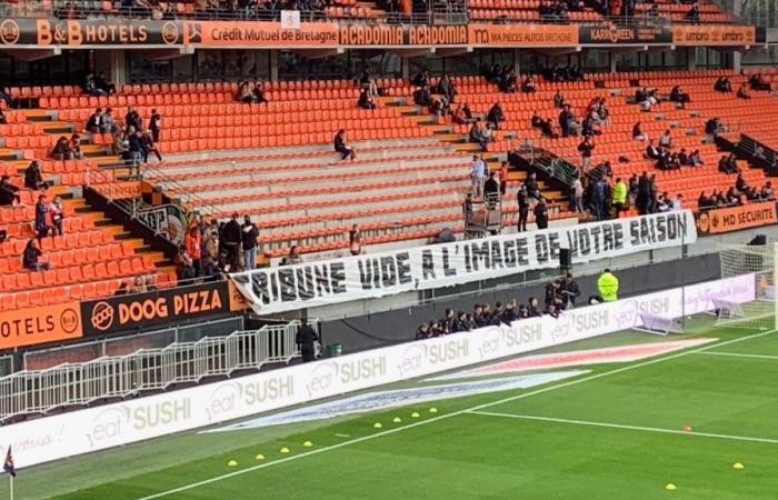 Interdits de circuler, les supporters de Lorient pouvaient toujours entrer sur le parking