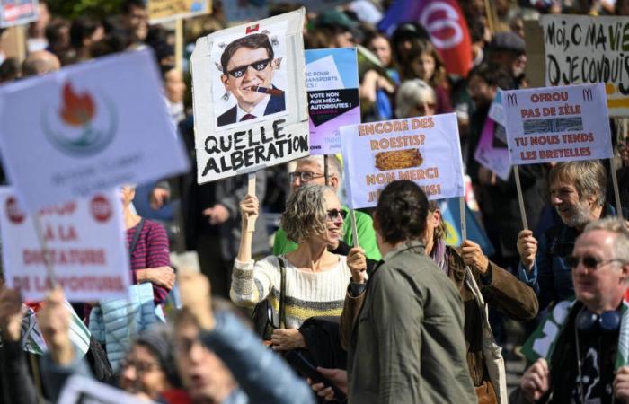 à Genève et Lausanne, des centaines de manifestants disent non à l’élargissement des autoroutes