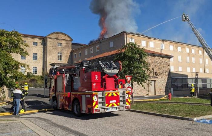 Incendie au lycée La Chartreuse à Brives-Charensac : les dégâts sont considérables