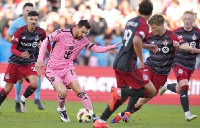 Messi entre en 2ème mi-temps sous une forte ovation, l’Inter Miami marque le but vainqueur à Toronto