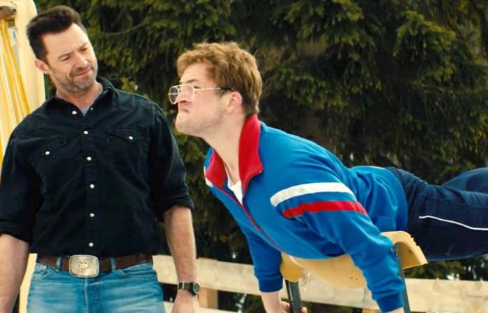 Le rôle d’Eddie The Eagle de Hugh Jackman était un ajout fictif à l’histoire vraie