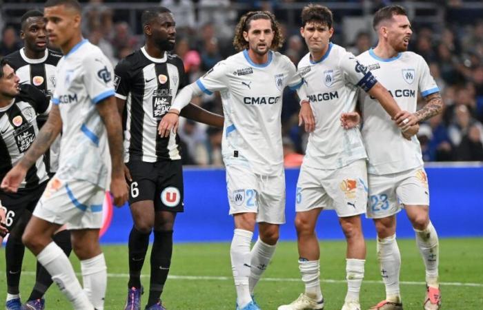 Accroché par Angers, l’OM n’y arrive pas