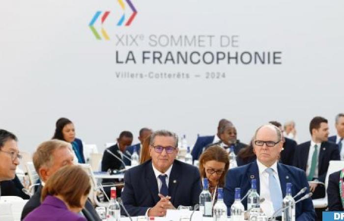 Attaché aux valeurs de l’OIF, le Maroc promeut la diversité culturelle et le multilinguisme dans l’éducation et l’employabilité des jeunes (M. Akhannouch)