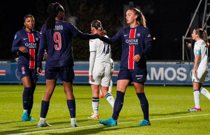 Le PSG leader provisoire après sa victoire contre Le Havre