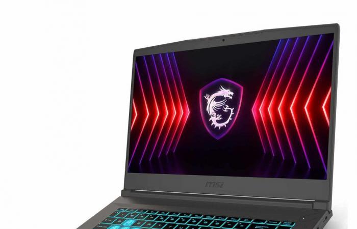 MSI Thin 15 B13VE-2282FR, PC portable gamer fin et léger 15″ 144Hz Ultrabook Aluminium sous RTX 4050 et Intel Core i5-13420H – LaptopSpirit