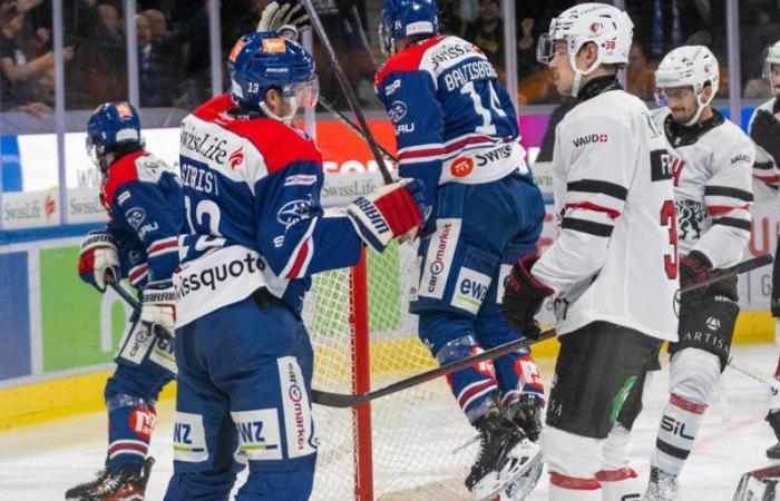 Le Lausanne Hockey Club tombe face à Zurich – Lausanne HC