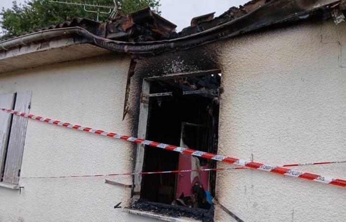 un père démuni après avoir sauvé sa famille des flammes en Gironde