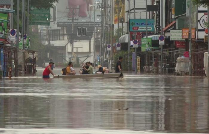 Chiang Mai face à une deuxième vague de graves inondations » thailande-fr