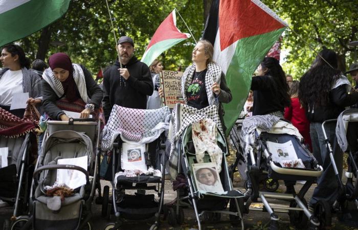 Des milliers de personnes manifestent pour les Palestiniens à Bâle