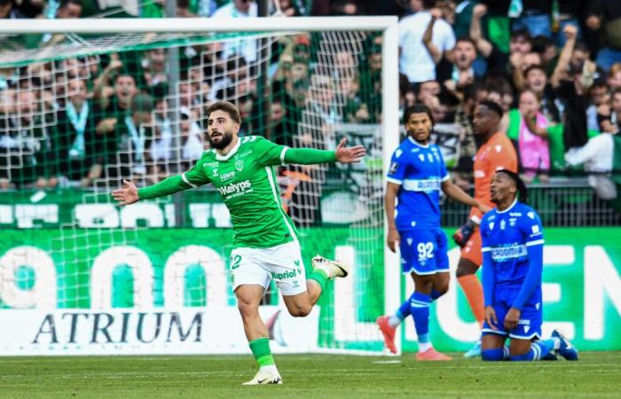 Zuriko Davitashvili turns off Auxerre and turns on Sainté – Ligue 1 – J7 – Sainté-Auxerre (3-1)