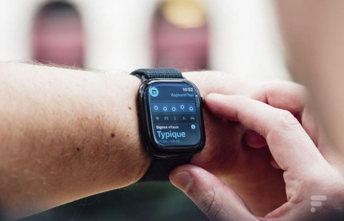 comment fonctionne la nouvelle application Apple Watch Vitals