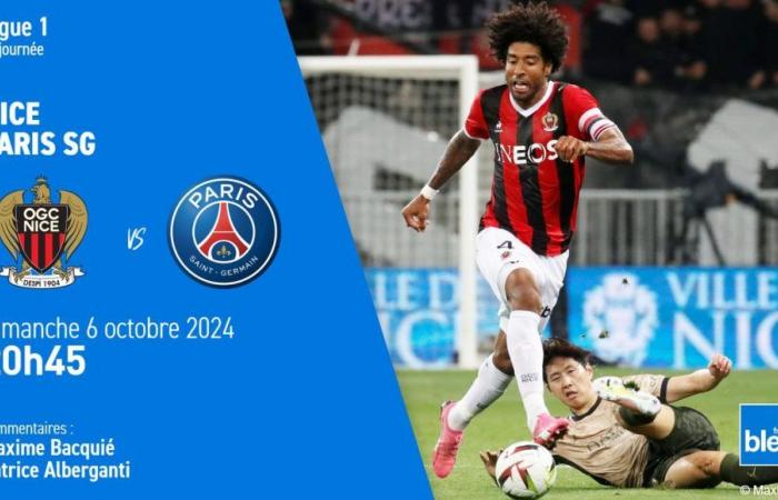 Vivez le match OGC Nice – PSG en intégralité sur France Bleu Azur