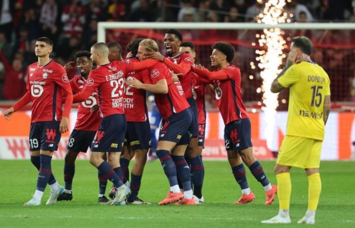 après le Real Madrid, le LOSC continue en Ligue 1 et se rapproche du top 3