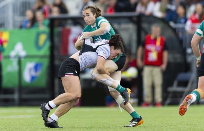 LE CANADA DÉFAITE L’IRLANDE À LANGLEY POUR OBTENIR UNE DEUXIÈME VICTOIRE AU WXV 1 — Rugby Canada