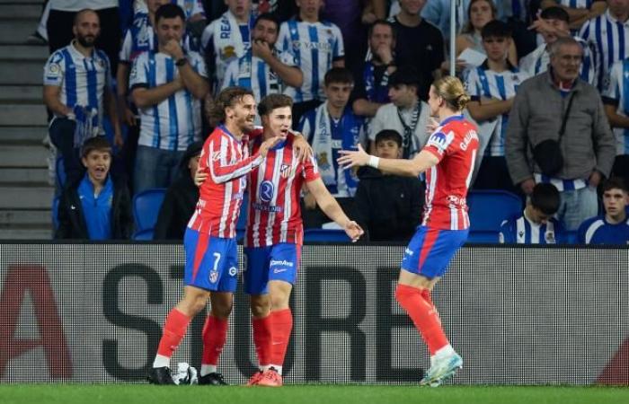 Accroché par la Real Sociedad, l’Atlético de Madrid monte toujours sur le podium de la Liga