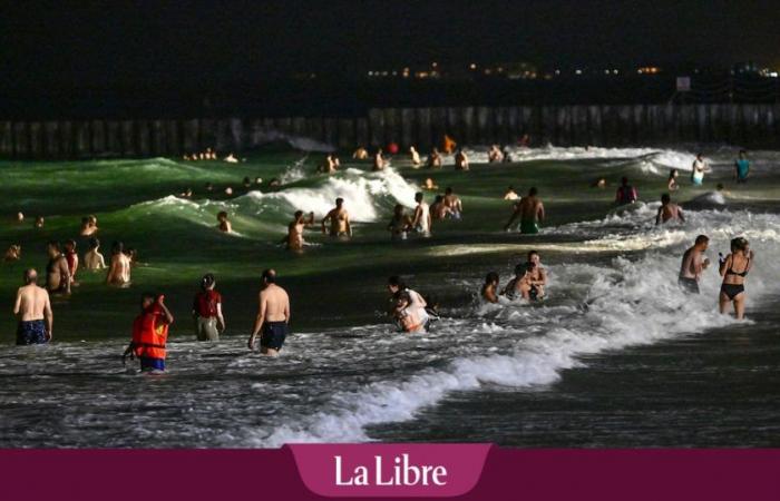 face à la flambée des températures, Dubaï adopte les plages nocturnes